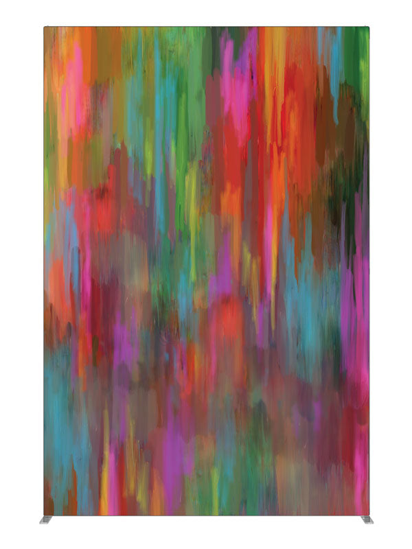 Delusion Vivid Streak Abstract, photography backdrop panel for Denny StudioEdge silicone edge frame, 5 ft