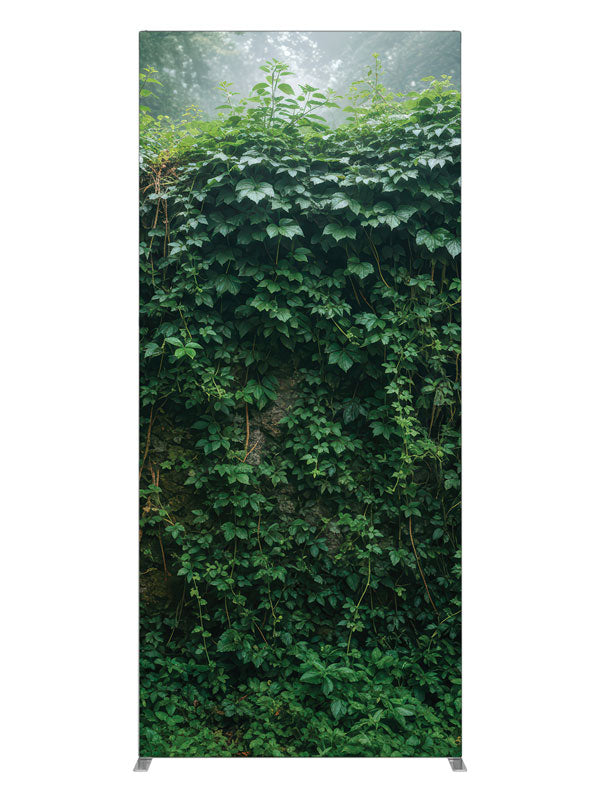Dense ivy vine covered wall deep green foliage printed backdrop 3ft - Denny StudioEdge SECP-8848