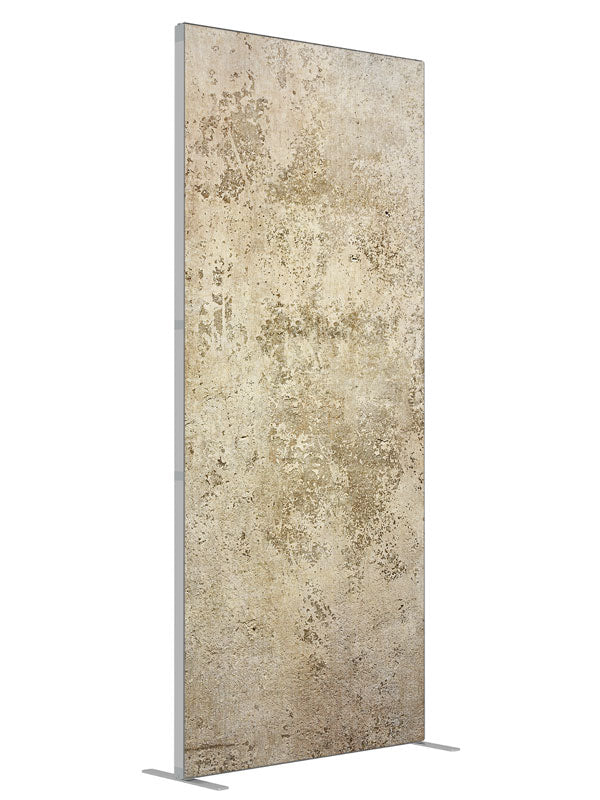 Desert Tan shown at an angled view, photography backdrop panel for Denny StudioEdge silicone edge frame, 3 ft