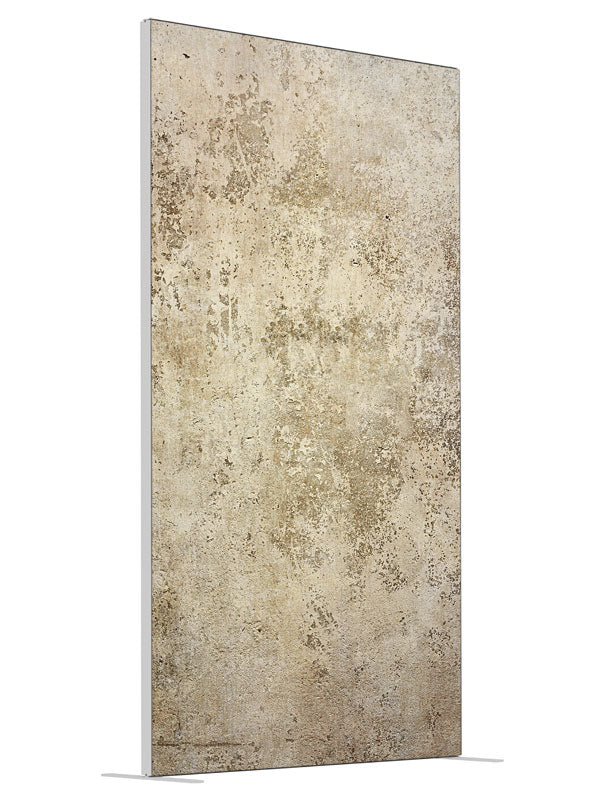Desert Tan shown at an angled view, photography backdrop panel for Denny StudioEdge silicone edge frame, 4 ft
