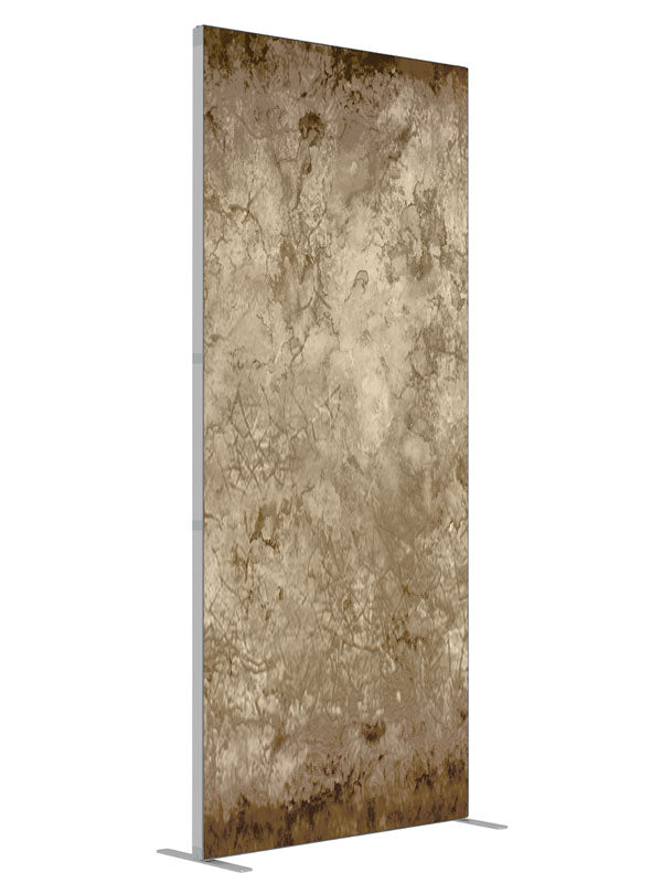 DeVille Plaster Texture shown at an angled view, photography backdrop panel for Denny StudioEdge silicone edge frame, 3 ft