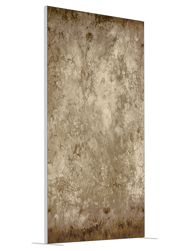 DeVille Plaster Texture shown at an angled view, photography backdrop panel for Denny StudioEdge silicone edge frame, 4 ft
