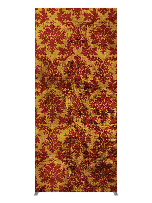 Distressed Damask, photography backdrop panel for Denny StudioEdge silicone edge frame, 3 ft