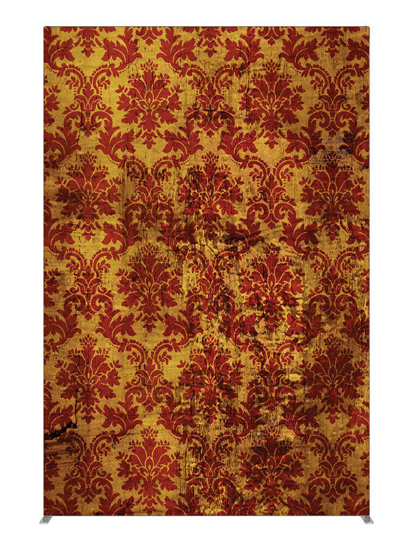 Distressed Damask, photography backdrop panel for Denny StudioEdge silicone edge frame, 5 ft