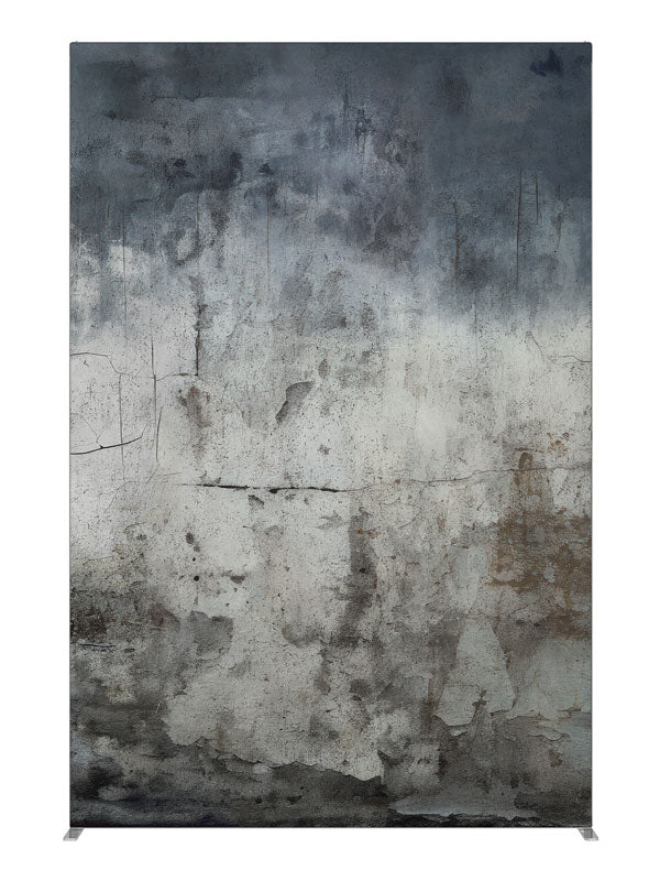 Distressed Gray Blue Texture, photography backdrop panel for Denny StudioEdge silicone edge frame, 5 ft