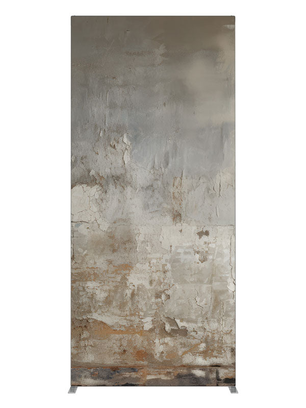 Distressed Grey Brown & Ivory Texture Wall, photography backdrop panel for Denny StudioEdge silicone edge frame, 3 ft