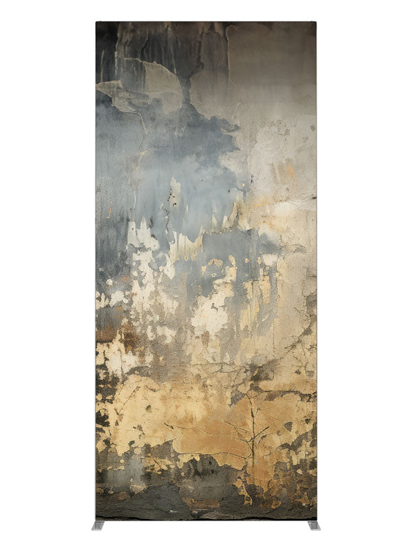 Distressed Grey Slate Ivory Texture Wall, photography backdrop panel for Denny StudioEdge silicone edge frame, 3 ft