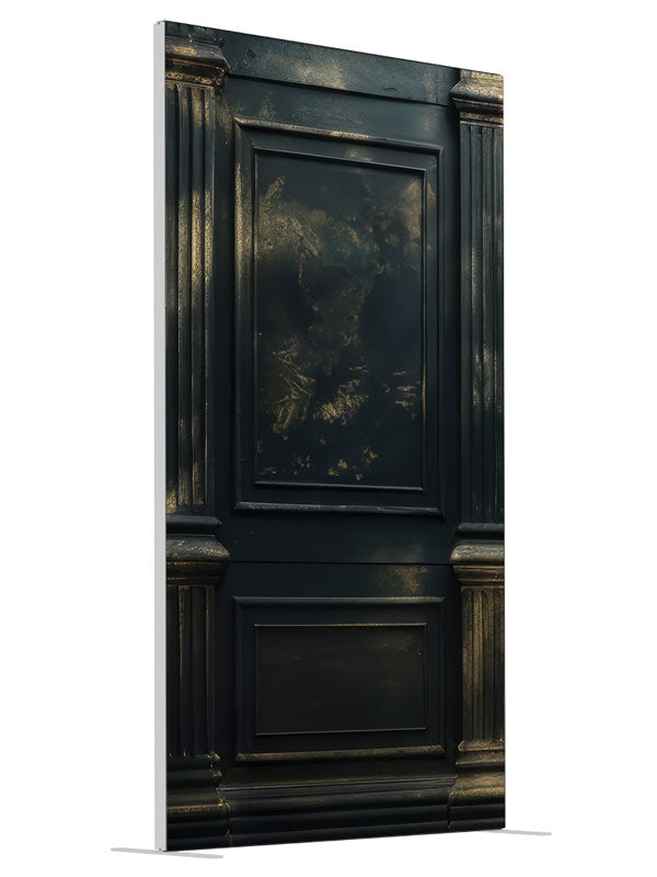 Distressed Panels shown at an angled view, photography backdrop panel for Denny StudioEdge silicone edge frame, 4 ft