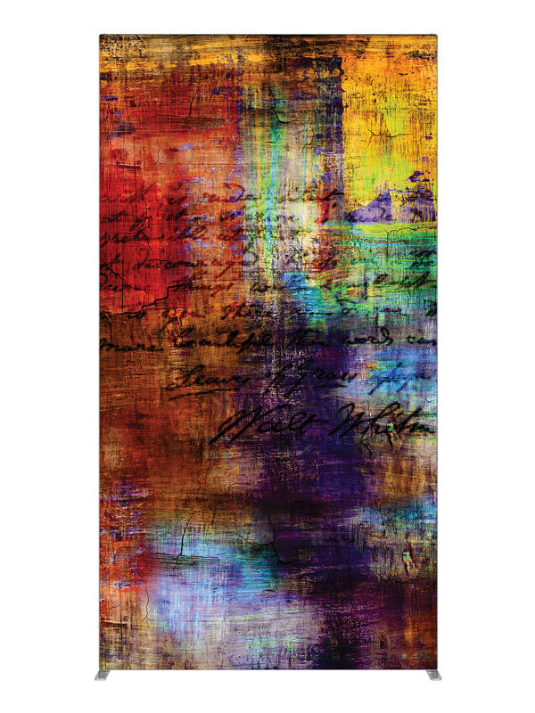 Disturbed Grunge Abstract, photography backdrop panel for Denny StudioEdge silicone edge frame, 4 ft