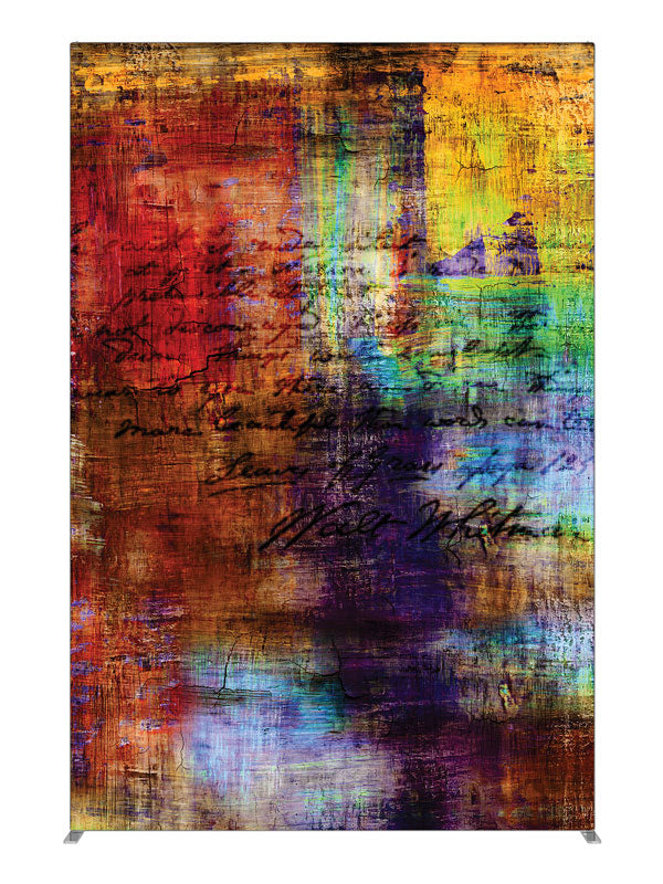 Disturbed Grunge Abstract, photography backdrop panel for Denny StudioEdge silicone edge frame, 5 ft