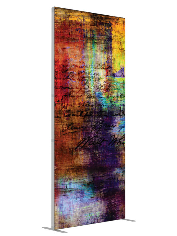 Disturbed Grunge Abstract shown at an angled view, photography backdrop panel for Denny StudioEdge silicone edge frame, 3 ft
