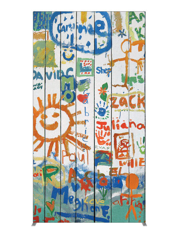 Doodles, photography backdrop panel for Denny StudioEdge silicone edge frame, 4 ft