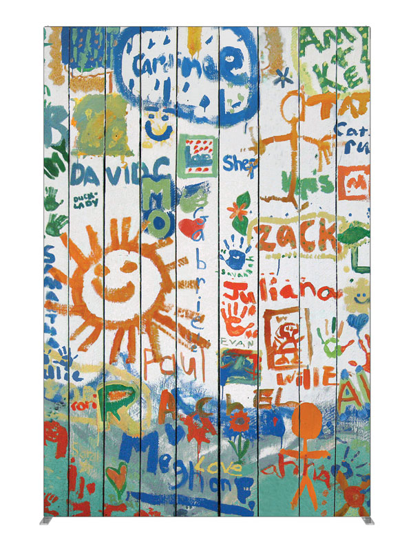 Doodles, photography backdrop panel for Denny StudioEdge silicone edge frame, 5 ft
