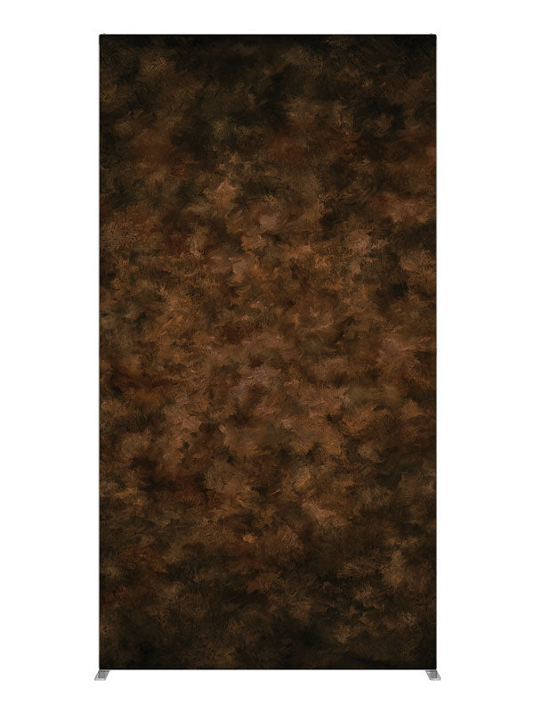 Down to Earth Brown, photography backdrop panel for Denny StudioEdge silicone edge frame, 4 ft