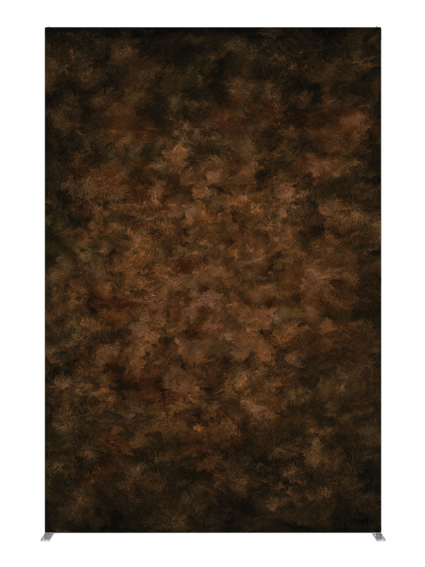 Down to Earth Brown, photography backdrop panel for Denny StudioEdge silicone edge frame, 5 ft