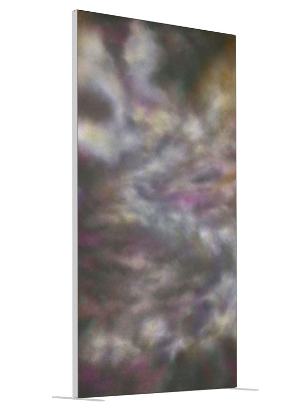 Drama 3 shown at an angled view, photography backdrop panel for Denny StudioEdge silicone edge frame, 4 ft