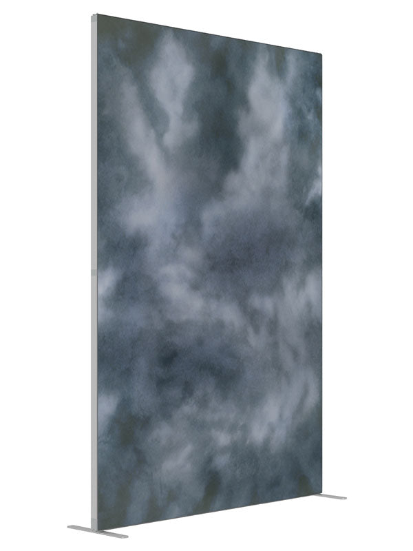 Drama 6 shown at an angled view, photography backdrop panel for Denny StudioEdge silicone edge frame, 5 ft
