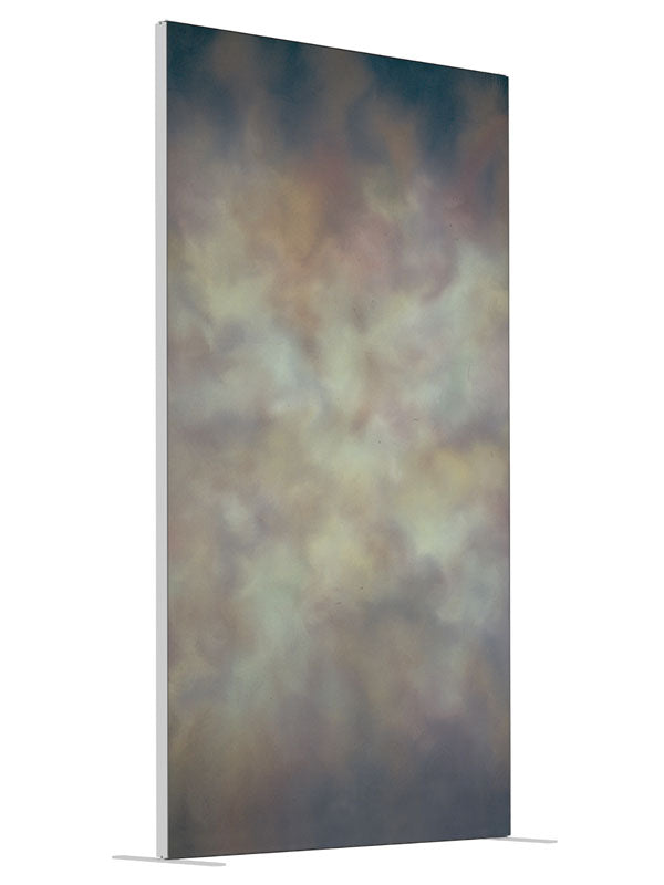 Dramatic Autumn shown at an angled view, photography backdrop panel for Denny StudioEdge silicone edge frame, 4 ft
