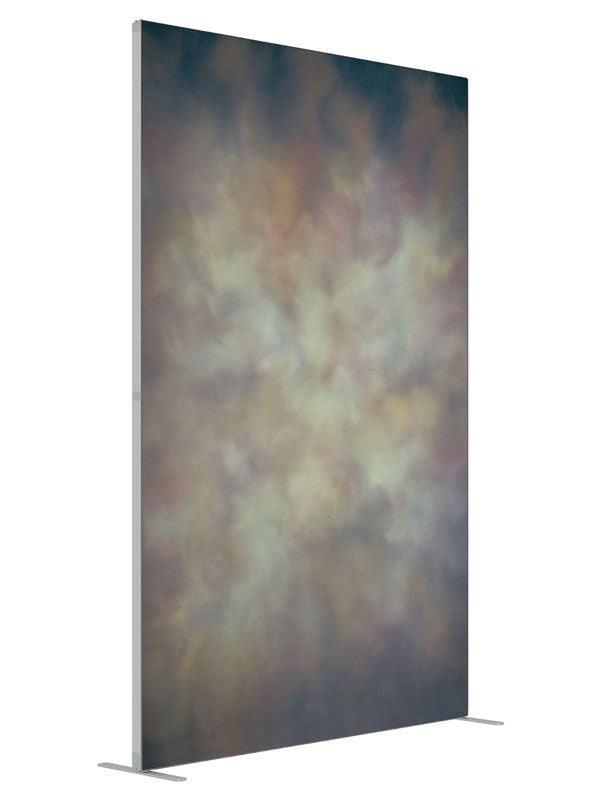 Dramatic Autumn shown at an angled view, photography backdrop panel for Denny StudioEdge silicone edge frame, 5 ft