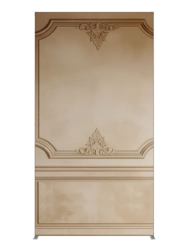 Elegant French Panel Wall, photography backdrop panel for Denny StudioEdge silicone edge frame, 4 ft