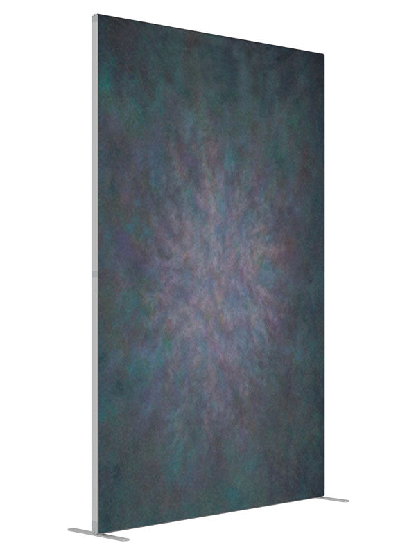 Emerald shown at an angled view, photography backdrop panel for Denny StudioEdge silicone edge frame, 5 ft