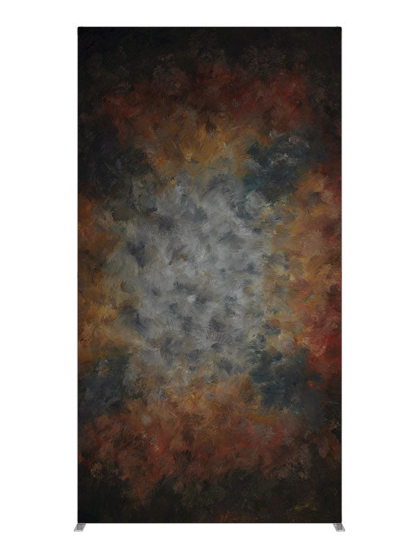 Equestrian classic hand painted style printed photography backdrop 4ft - Denny StudioEdge SEOM-2512