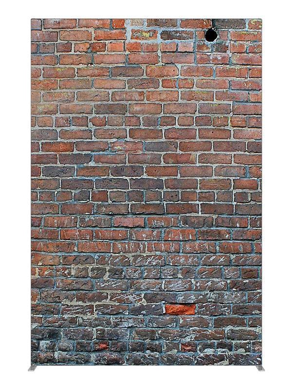 Etched Brick, photography backdrop panel for Denny StudioEdge silicone edge frame, 5 ft