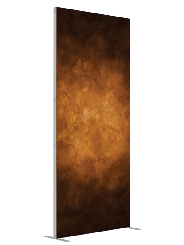 Eternal Amber shown at an angled view, photography backdrop panel for Denny StudioEdge silicone edge frame, 3 ft