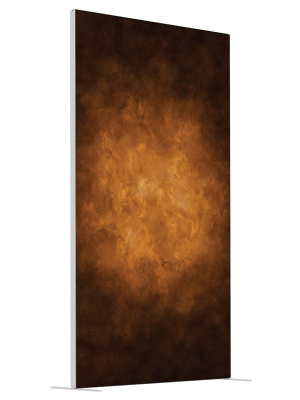 Eternal Amber shown at an angled view, photography backdrop panel for Denny StudioEdge silicone edge frame, 4 ft