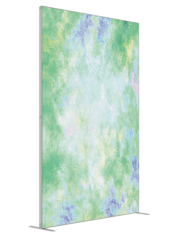 Eternal Spring shown at an angled view, photography backdrop panel for Denny StudioEdge silicone edge frame, 5 ft