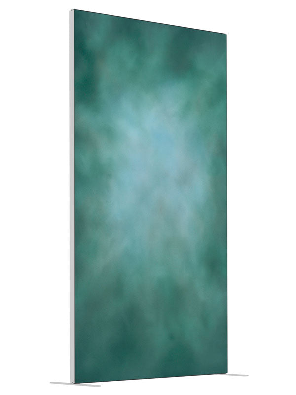 Evermist shown at an angled view, photography backdrop panel for Denny StudioEdge silicone edge frame, 4 ft