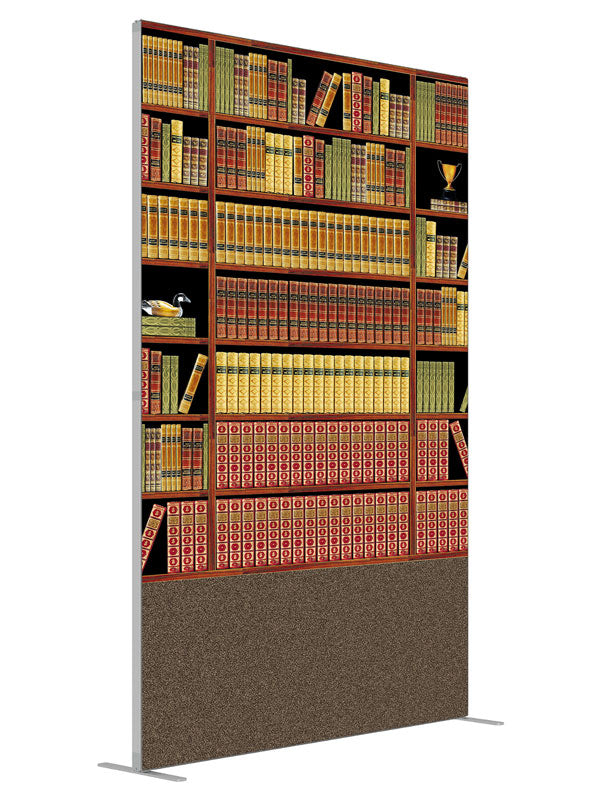 Executive Bookcase angled view 5ft - Denny StudioEdge SECP-0100