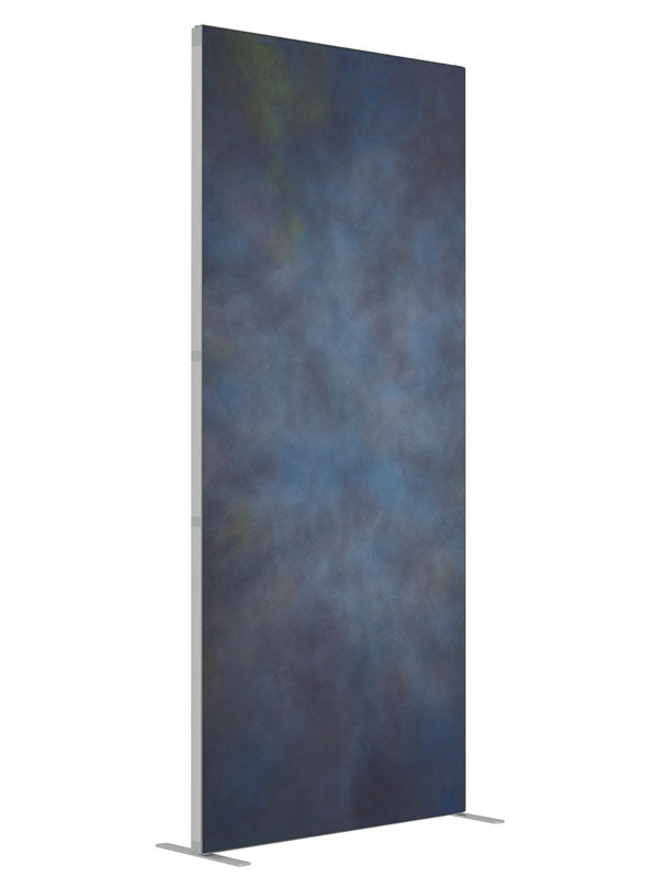 Fathom shown at an angled view, photography backdrop panel for Denny StudioEdge silicone edge frame, 3 ft