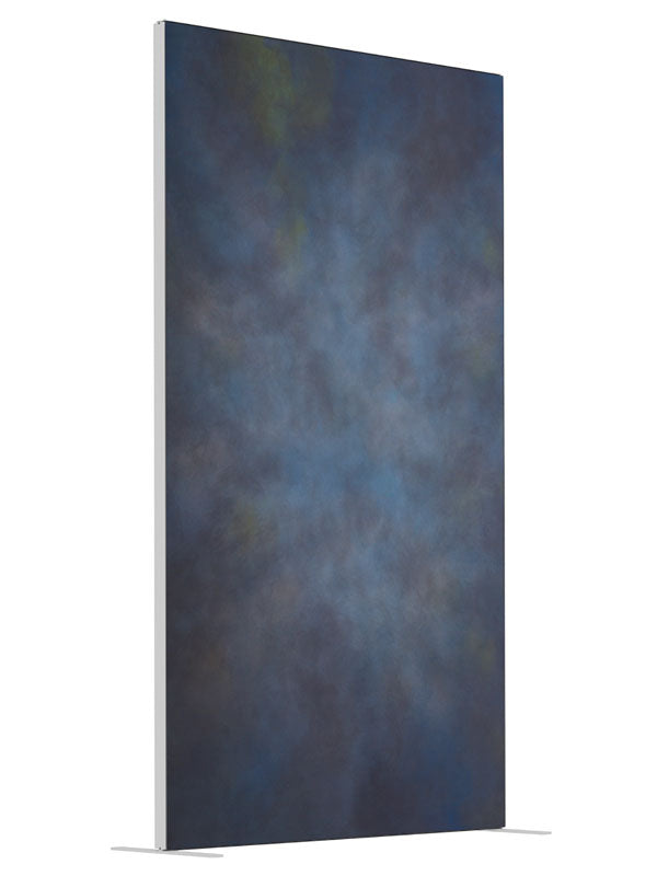 Fathom shown at an angled view, photography backdrop panel for Denny StudioEdge silicone edge frame, 4 ft