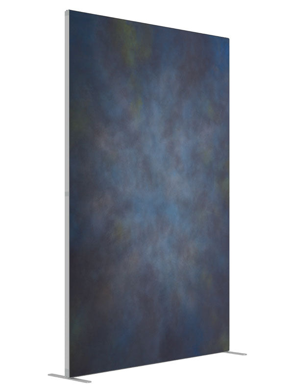 Fathom shown at an angled view, photography backdrop panel for Denny StudioEdge silicone edge frame, 5 ft