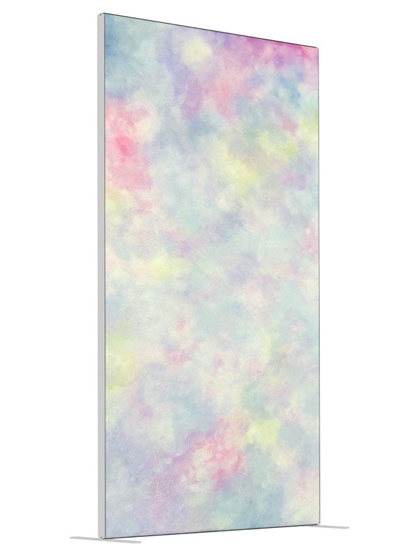 Fauve shown at an angled view, photography backdrop panel for Denny StudioEdge silicone edge frame, 4 ft