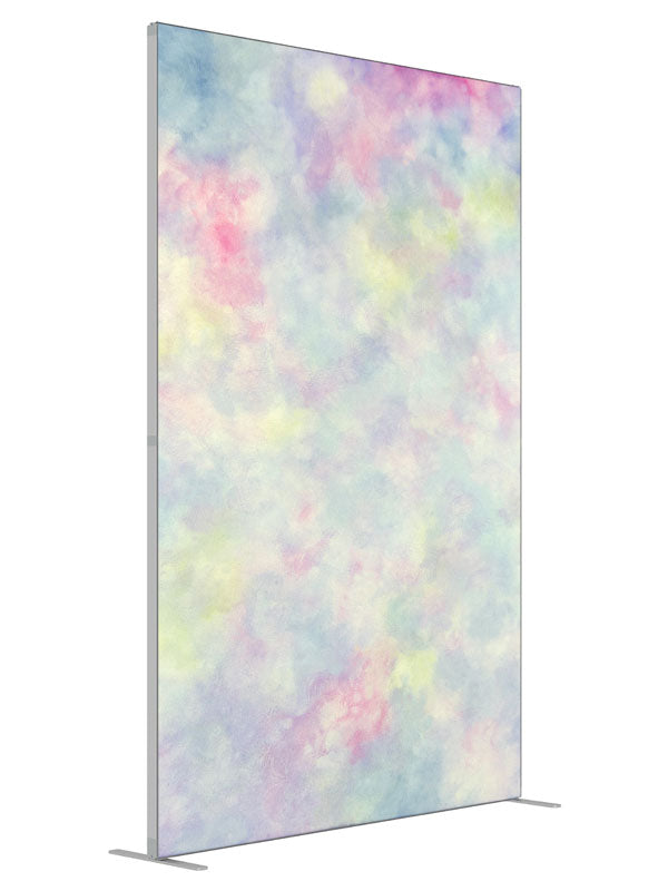 Fauve shown at an angled view, photography backdrop panel for Denny StudioEdge silicone edge frame, 5 ft
