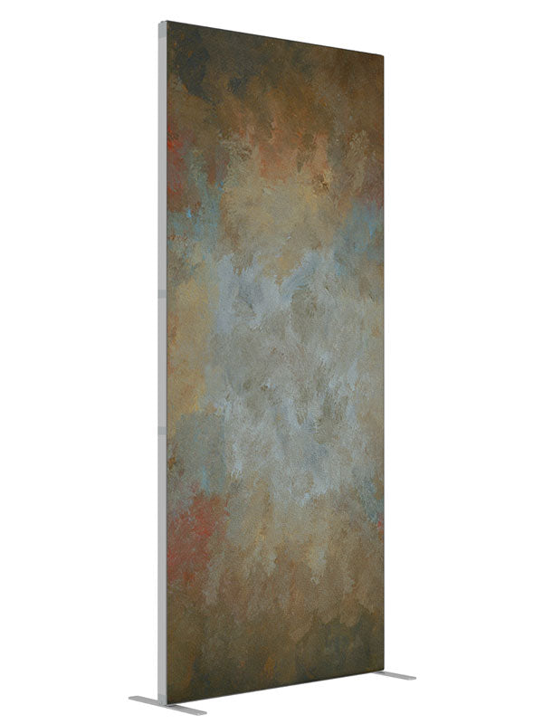 Foliage shown at an angled view, photography backdrop panel for Denny StudioEdge silicone edge frame, 3 ft