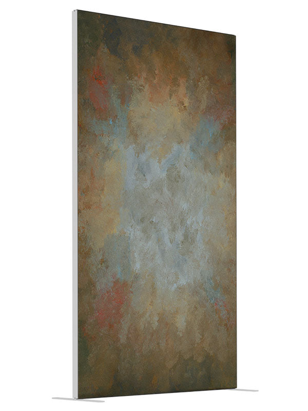 Foliage shown at an angled view, photography backdrop panel for Denny StudioEdge silicone edge frame, 4 ft