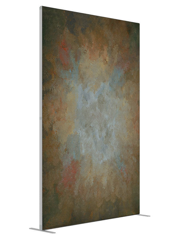 Foliage shown at an angled view, photography backdrop panel for Denny StudioEdge silicone edge frame, 5 ft