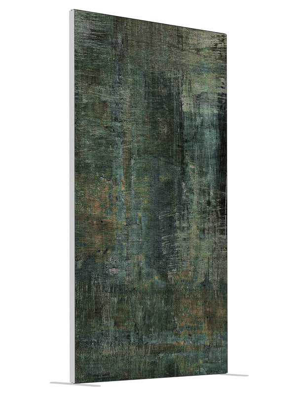 Forest shown at an angled view, photography backdrop panel for Denny StudioEdge silicone edge frame, 4 ft