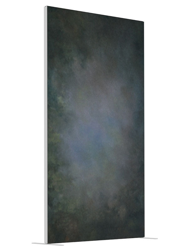 Forest Shadow shown at an angled view, photography backdrop panel for Denny StudioEdge silicone edge frame, 4 ft