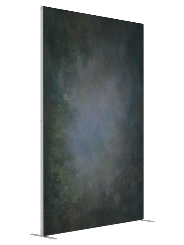 Forest Shadow shown at an angled view, photography backdrop panel for Denny StudioEdge silicone edge frame, 5 ft