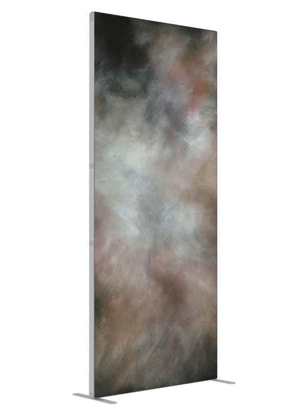 Forest Top shown at an angled view, photography backdrop panel for Denny StudioEdge silicone edge frame, 3 ft