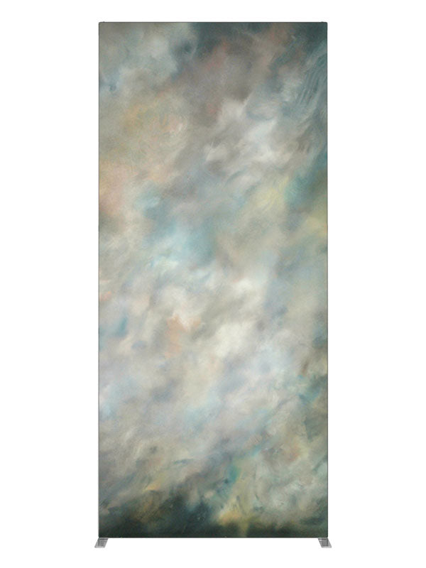 Forrest Snow, photography backdrop panel for Denny StudioEdge silicone edge frame, 3 ft