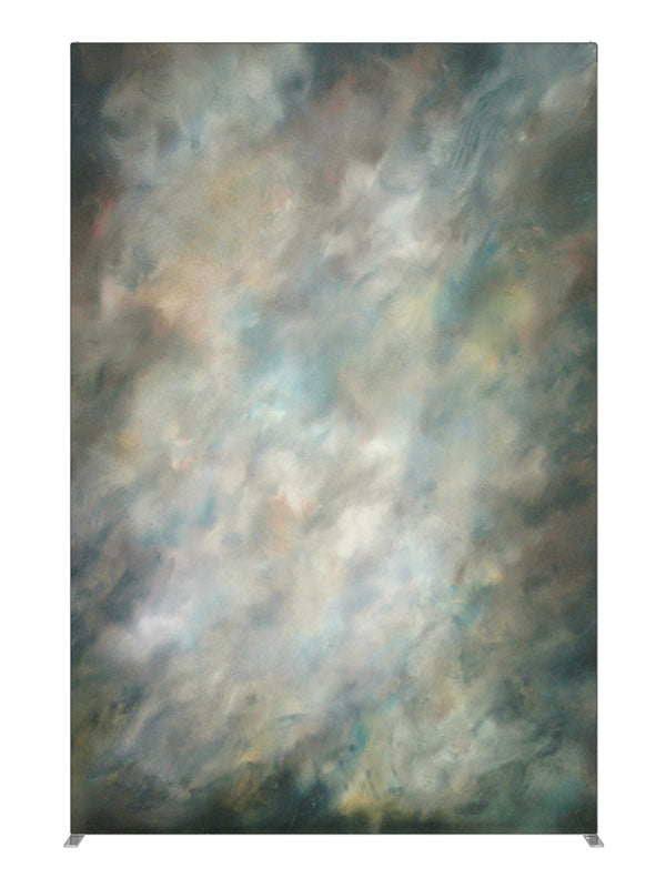 Forrest Snow, photography backdrop panel for Denny StudioEdge silicone edge frame, 5 ft