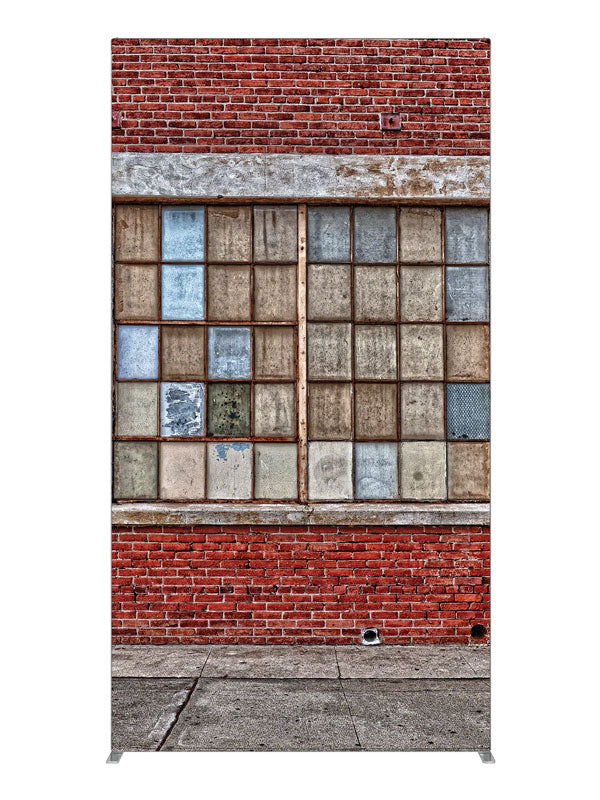 Foundry Brick, photography backdrop panel for Denny StudioEdge silicone edge frame, 4 ft