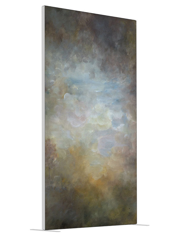 Fox Hunt shown at an angled view, photography backdrop panel for Denny StudioEdge silicone edge frame, 4 ft