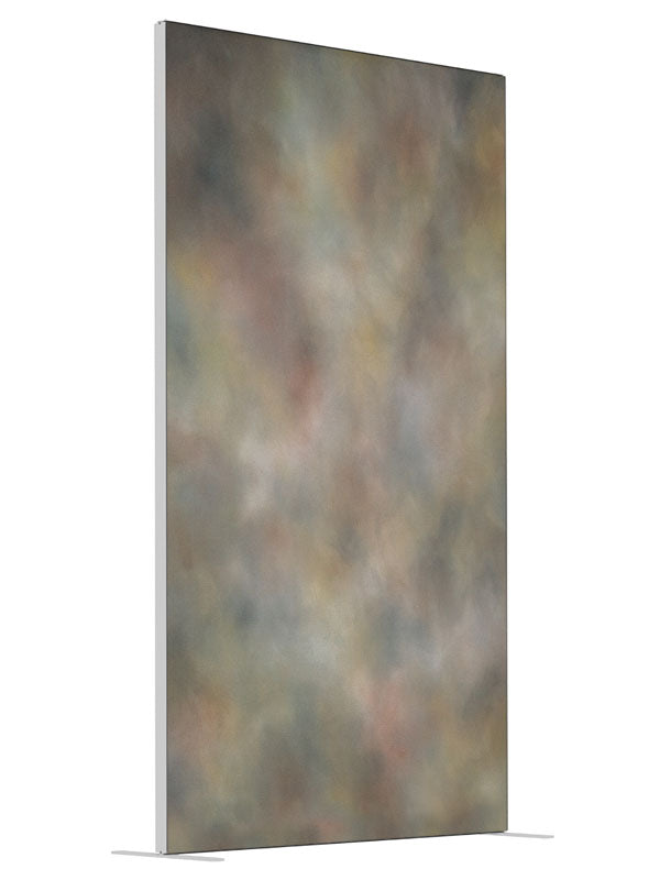 Francesco shown at an angled view, photography backdrop panel for Denny StudioEdge silicone edge frame, 4 ft