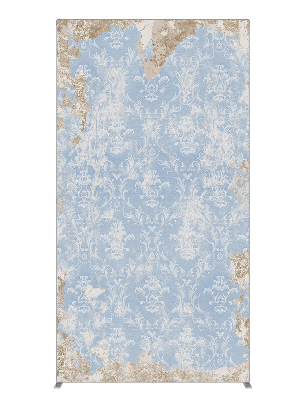 French Antique Baby Blue, photography backdrop panel for Denny StudioEdge silicone edge frame, 4 ft
